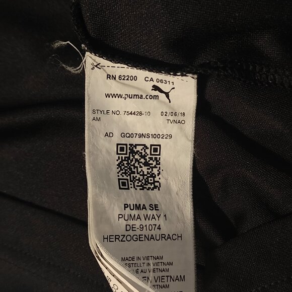 AC Milan 2018-2019 Third Jersey Kit Puma Size M Fly Emirates Serie A Soccer - Picture 11 of 14